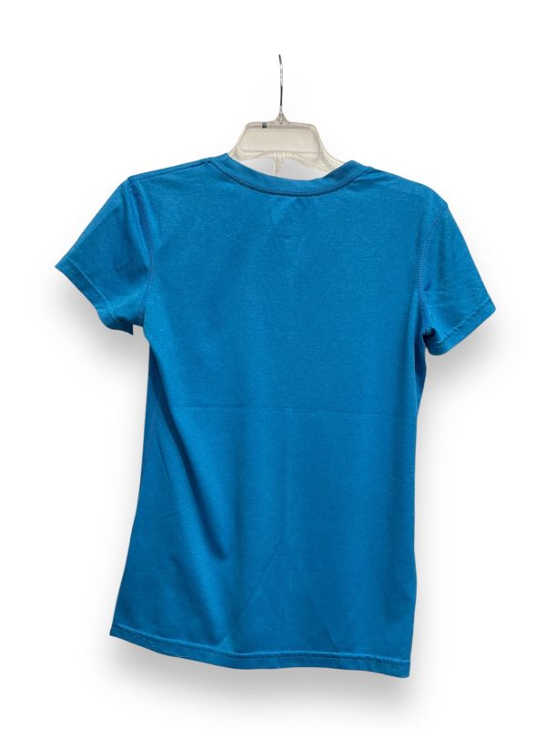 Athletic Top Short Sleeve By Nike Apparel In Blue, Size: S Fashion