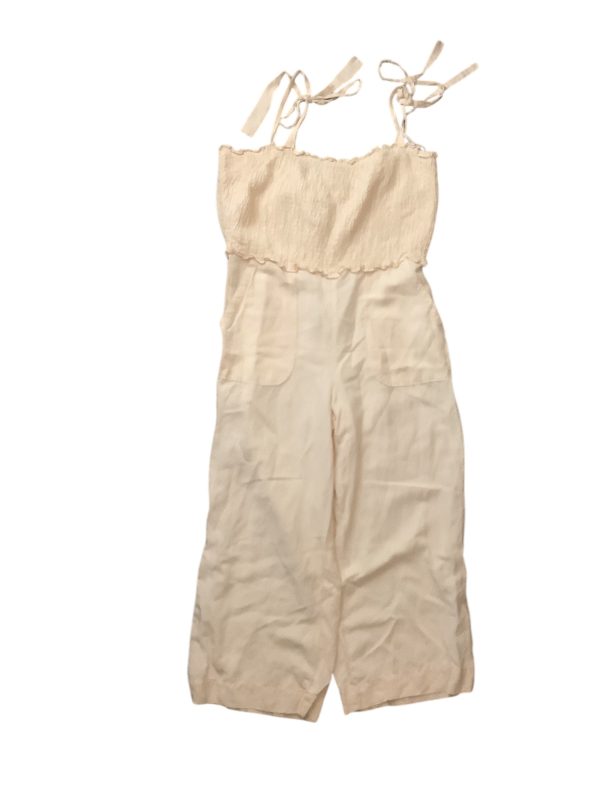 Jumpsuit By Rebecca Taylor In Cream, Size: 10 Online now