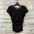 Blouse Short Sleeve By Free People In Black, Size: M For Sale