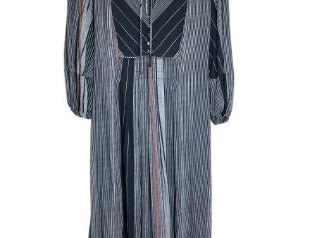 Dress Casual Maxi By Universal Thread In Grey, Size: M For Sale