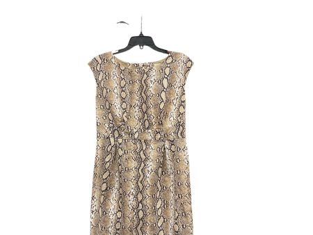 Dress Work By Michael By Michael Kors In Snakeskin Print, Size: 8 Sale