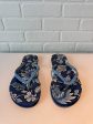 Sandals Flip Flops By Vera Bradley In Blue, Size: 9 For Sale