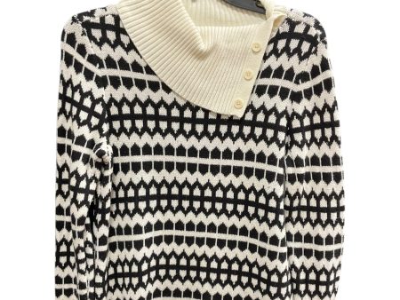 Sweater By Talbots O In Black White, Size: S on Sale