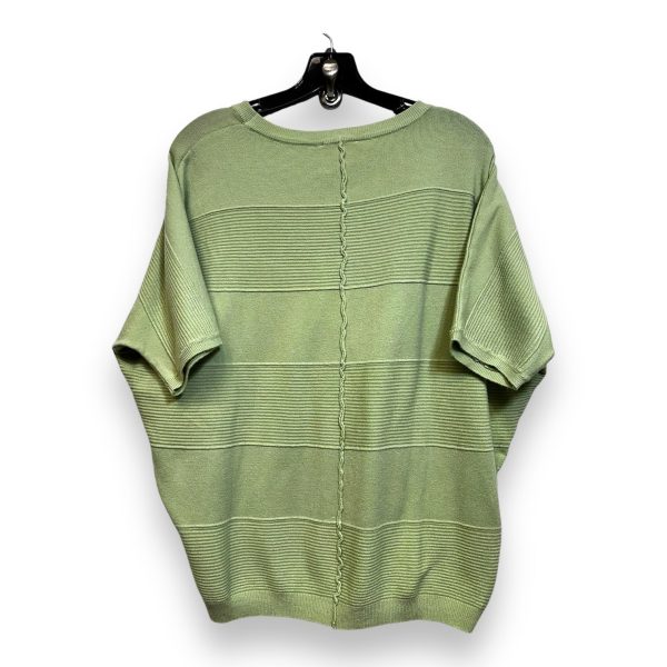 Sweater Short Sleeve By Clothes Mentor In Green, Size: L For Discount