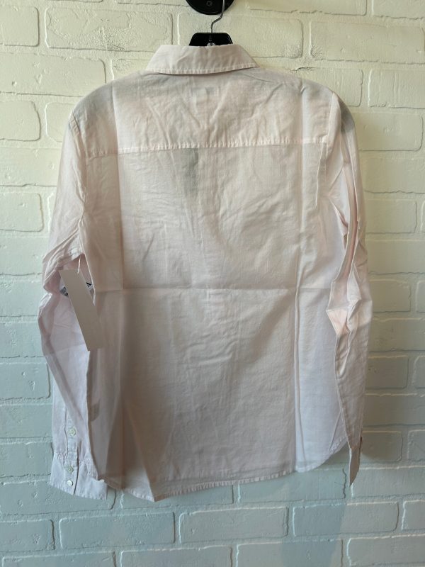 Top Long Sleeve By J. Crew In Pink, Size: S on Sale