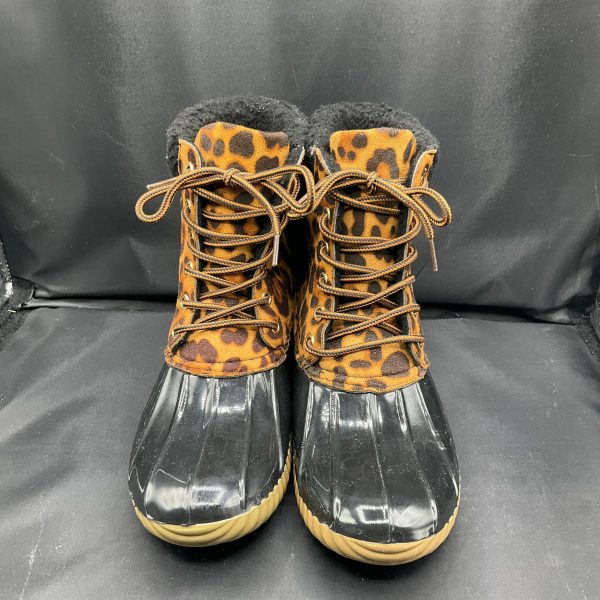 Boots Rain By Clothes Mentor In Animal Print, Size: 6 Supply