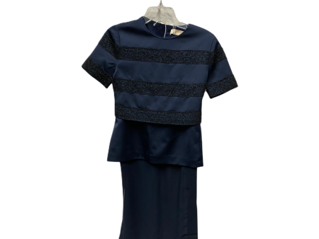 Skirt Set 2pc By Keepsake In Navy, Size: Xs Fashion