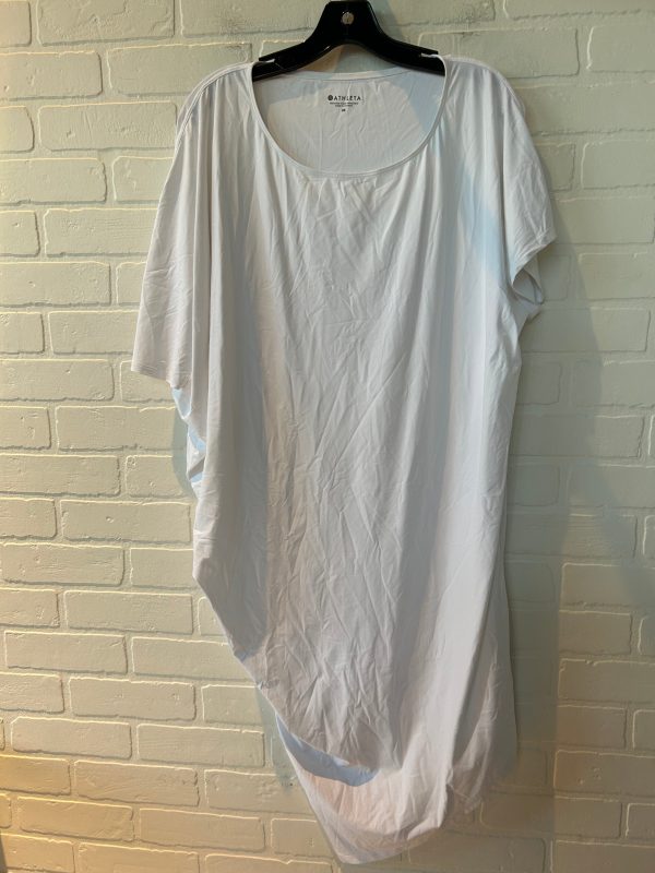 Athletic Dress By Athleta In White, Size: M on Sale