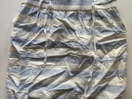 Skirt Mini & Short By Loft In Striped Pattern, Size: M Hot on Sale