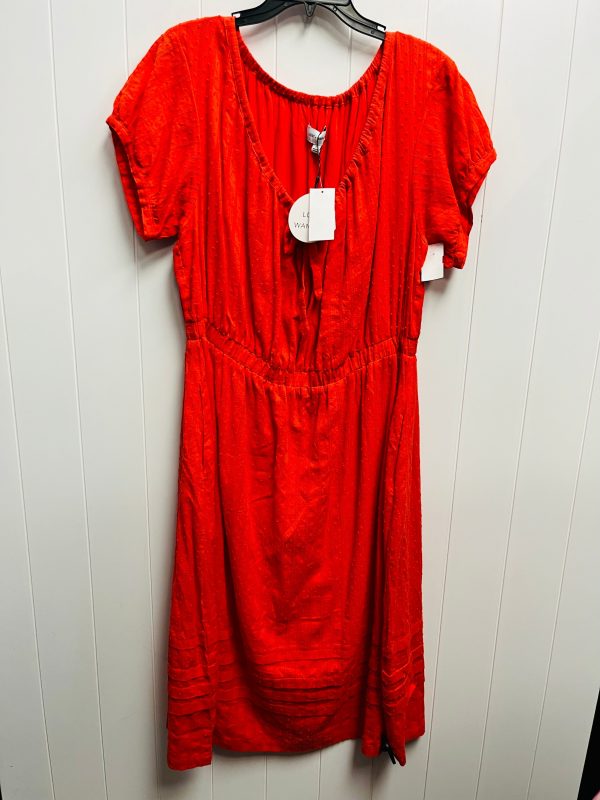 Dress Casual Maxi By  LOST AND WONDER In Orange, Size: 2x Hot on Sale