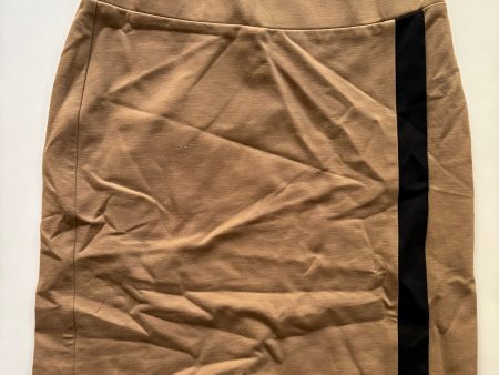 Skirt Midi By J. Jill In Tan, Size: 4 Online Hot Sale