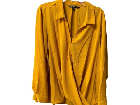 Top Long Sleeve By Zac And Rachel In Mustard, Size: 3x For Cheap