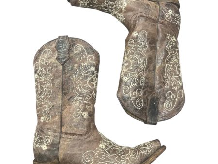 Boots Western By Corral In Brown, Size: 5 Online Hot Sale