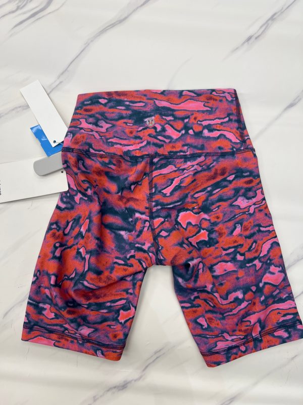 Athletic Shorts By Lululemon In Pink, Size: 4 Hot on Sale