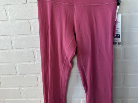 Athletic Leggings Capris By Lululemon In Pink, Size: 6 Fashion