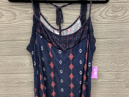 Tank Top By Maurices In Navy, Size: L Discount