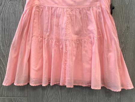 Skirt Midi By J. Crew In Pink, Size: 8 on Sale