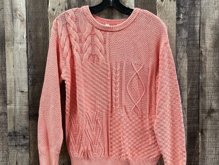 Sweater By Time And Tru In Peach, Size: S For Cheap