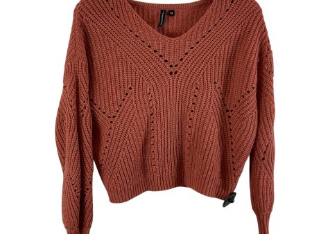 Sweater By Clothes Mentor In Orange, Size: Xs For Discount