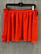 Skirt Midi By Clothes Mentor In Orange, Size: 8 For Sale