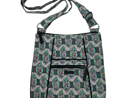 Crossbody By Vera Bradley In Grey, Size:Medium on Sale