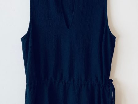 Dress Casual Maxi By Anne Klein In Navy, Size: M For Discount