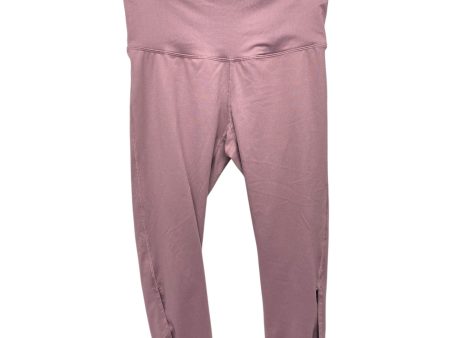 Athletic Leggings By Champion In Mauve, Size: L Online Hot Sale