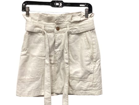 Skirt Mini & Short By Free People In Cream, Size: 2 Online Sale