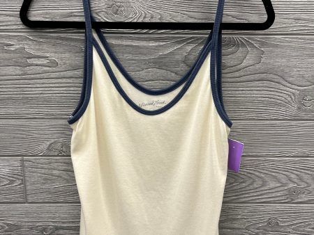 Top Sleeveless By Universal Thread In Cream, Size: L Cheap