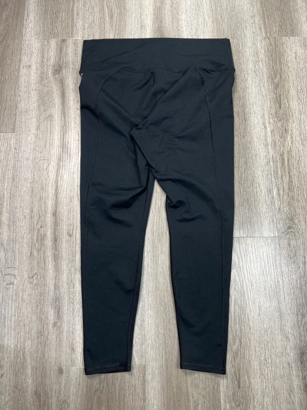 Athletic Leggings By Fabletics In Black, Size: Xxl Discount