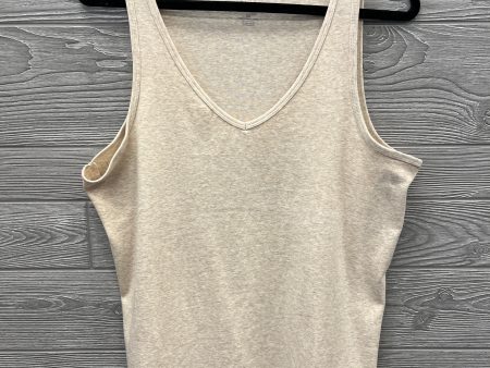 Tank Top By Falls Creek In Tan, Size: 2x For Sale