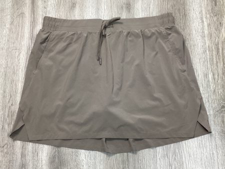 Athletic Skort By All In Motion In Brown, Size: L Cheap