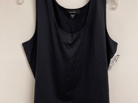 Tank Top By Karen Kane In Black, Size: 2x Sale