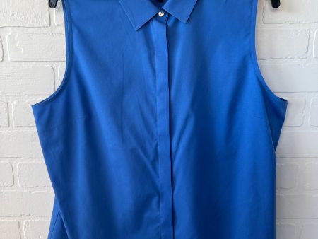 Top Sleeveless By Talbots In Blue, Size: Xlp Hot on Sale