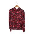 Blouse Designer By Derek Lam In Floral Print, Size: L For Discount