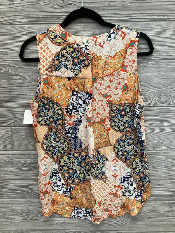 Blouse Sleeveless By Rose And Olive In Multi-colored, Size: M Supply