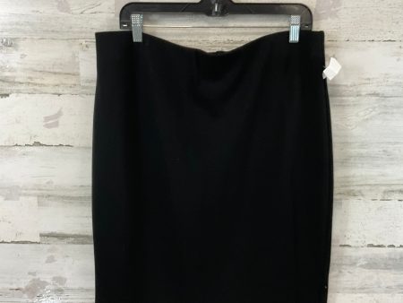 Skirt Midi By Eci In Black, Size: Xl For Discount