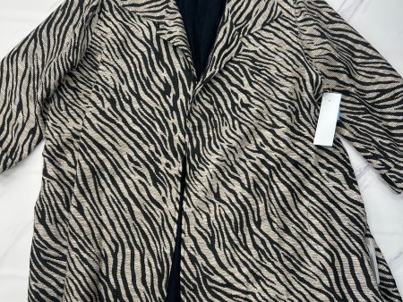 Blazer By Caroline Rose In Zebra Print, Size: Xl on Sale