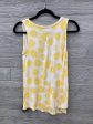 Top Sleeveless By Apt 9 In Yellow, Size: S Discount