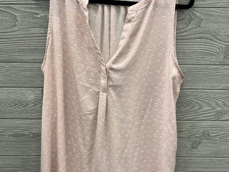 Top Sleeveless By Premise In Pink, Size: Xl Fashion