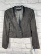 Blazer Designer By Nanette Lepore In Black & Grey, Size: M Sale