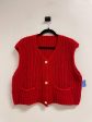 Vest Sweater By Shein In Red, Size: 2x For Sale