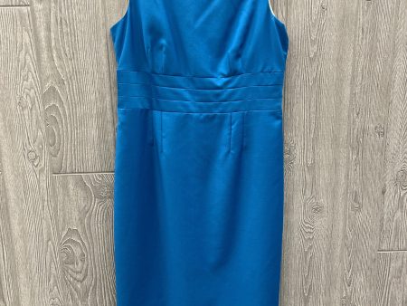 Dress Casual Midi By Banana Republic In Blue, Size: M Hot on Sale