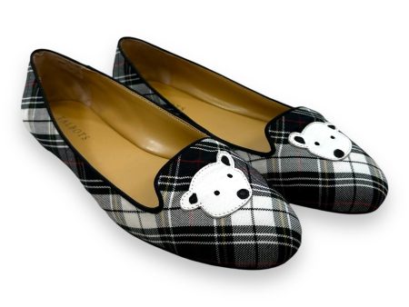 Shoes Flats By Talbots In Plaid Pattern, Size: 9.5 on Sale