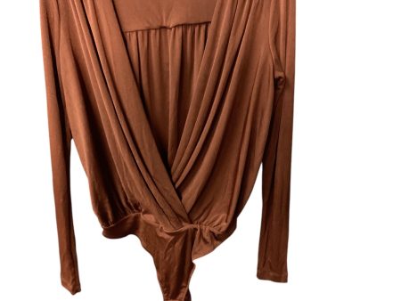 Bodysuit By Free People In Brown, Size: L Cheap