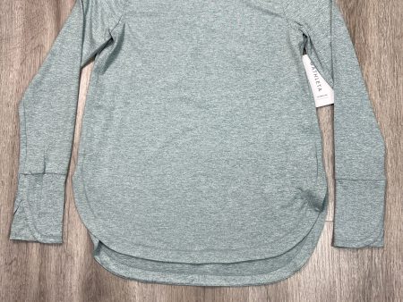 Athletic Top Long Sleeve Crewneck By Athleta In Green, Size: M Online