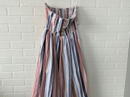 Dress Casual Maxi By Free People In Grey & Pink, Size: Xs For Discount