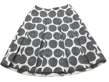 Skirt Midi By White House Black Market In Black & White, Size: 0p on Sale