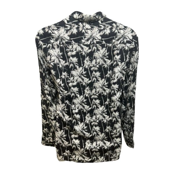 Blouse Long Sleeve By The Kooples In Tropical Print, Size: M For Discount