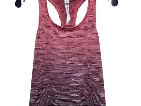 Athletic Tank Top By Lululemon In Red, Size: 6 Online now